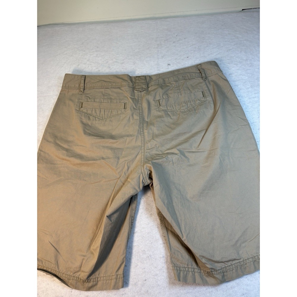 Eddie Bauer Women's Sz 14 (36x11) Khaki Chino Shorts Cotton Outdoor Hiking Trail - Picture 9 of 12